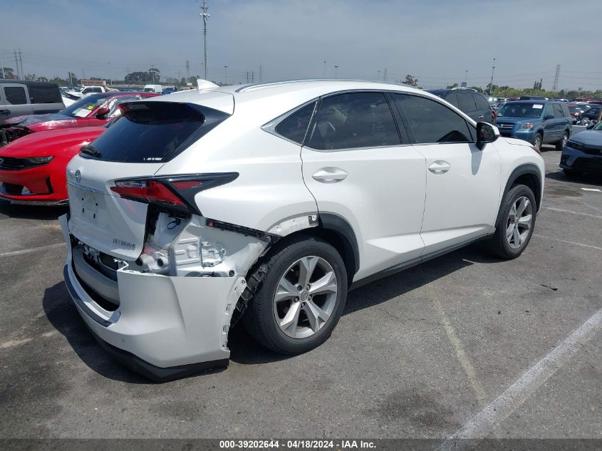 2017 Lexus Nx 200T VIN: JTJYARBZ8H2083352 Lot: 39202644