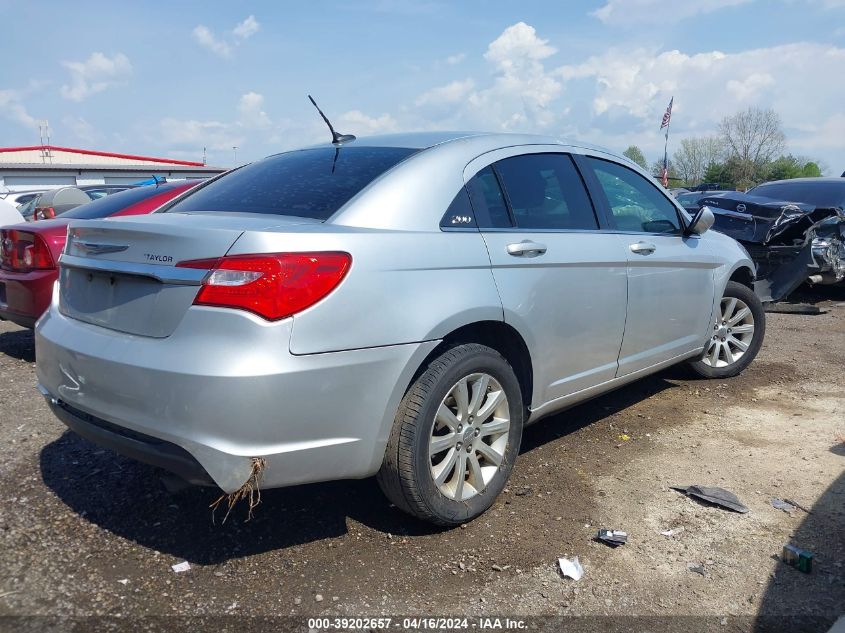 2012 Chrysler 200 Touring VIN: 1C3CCBBB1CN127687 Lot: 39202657