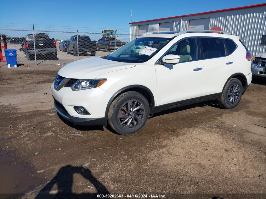 2016 NISSAN ROGUE SL - 5N1AT2MV3GC834653