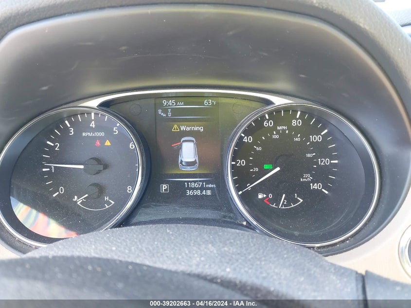 2016 NISSAN ROGUE SL - 5N1AT2MV3GC834653