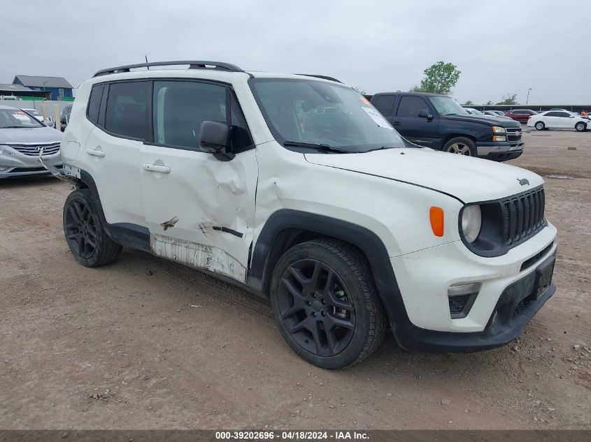 2021 Jeep Renegade Latitude Fwd VIN: ZACNJCBB2MPM62849 Lot: 39202696