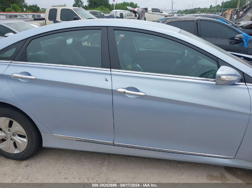 2015 Hyundai Sonata Hybrid VIN: KMHEC4A40FA120367 Lot: 39202698