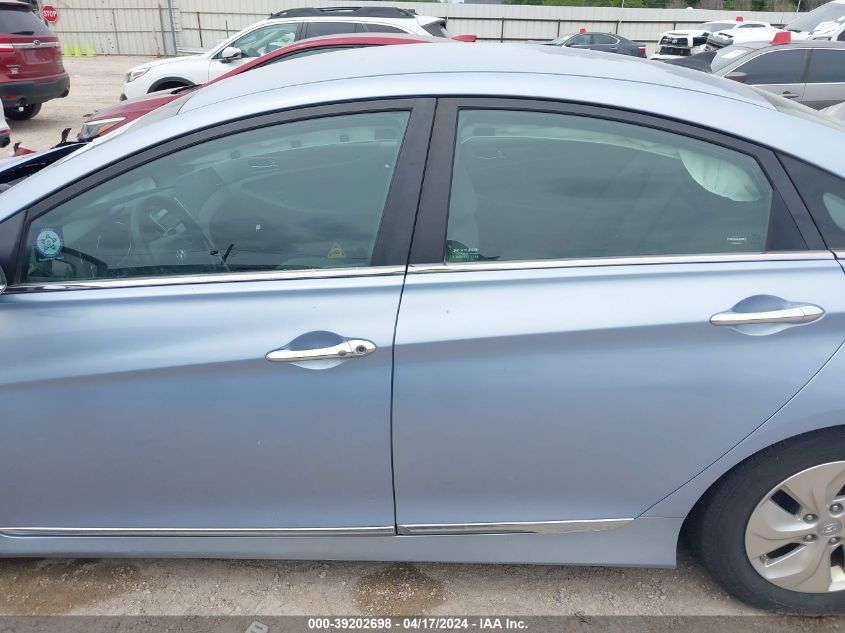 2015 Hyundai Sonata Hybrid VIN: KMHEC4A40FA120367 Lot: 39202698