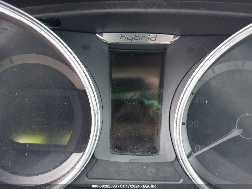 2015 Hyundai Sonata Hybrid VIN: KMHEC4A40FA120367 Lot: 39202698