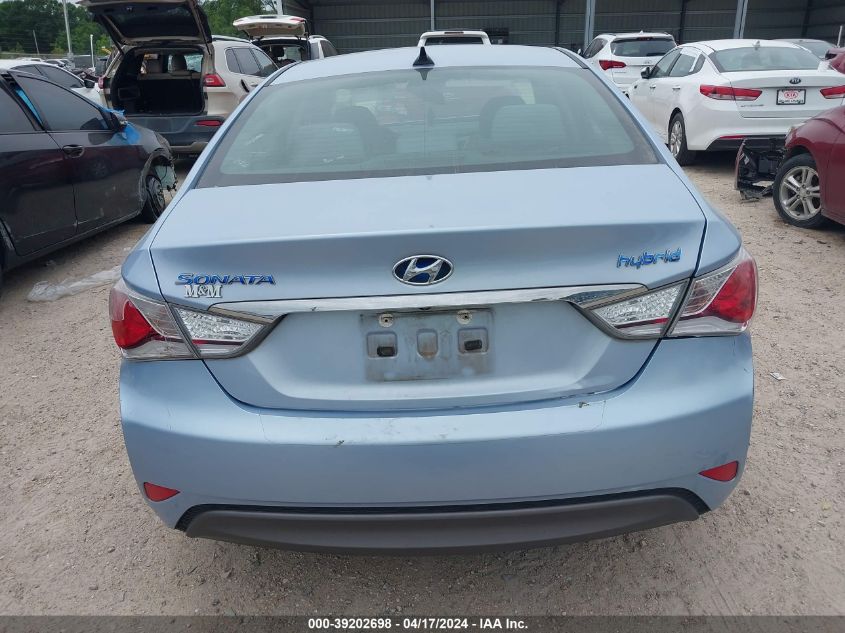 2015 Hyundai Sonata Hybrid VIN: KMHEC4A40FA120367 Lot: 39202698