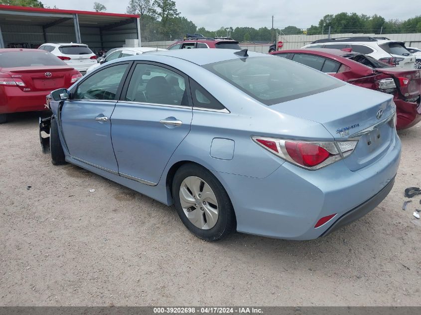 2015 Hyundai Sonata Hybrid VIN: KMHEC4A40FA120367 Lot: 39202698