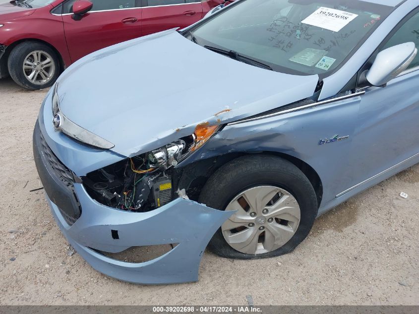 2015 Hyundai Sonata Hybrid VIN: KMHEC4A40FA120367 Lot: 39202698