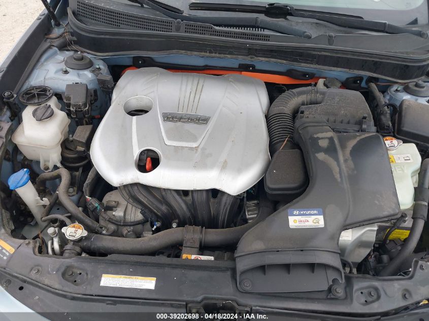 2015 Hyundai Sonata Hybrid VIN: KMHEC4A40FA120367 Lot: 39202698