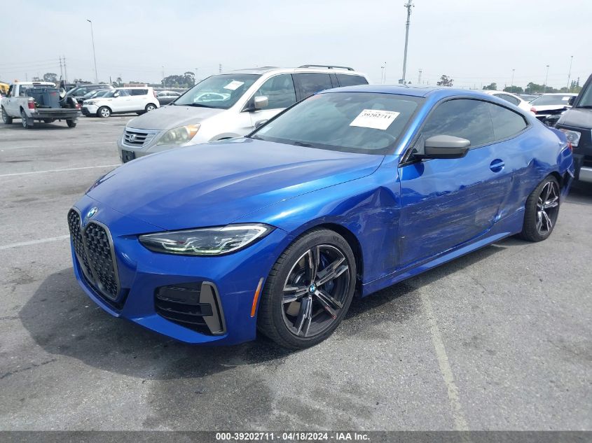 2021 BMW M440I xDrive VIN: WBA13AR05MCF19232 Lot: 39202711