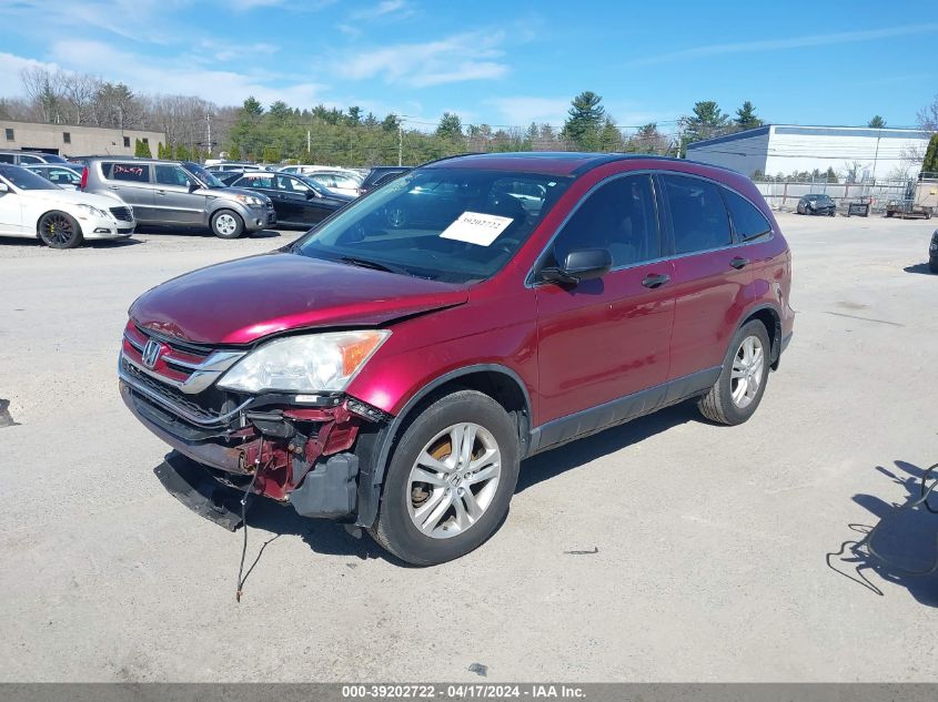2010 Honda Cr-V Ex VIN: JHLRE4H57AC003769 Lot: 39202722