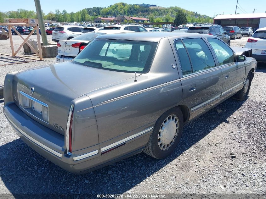 1999 Cadillac Deville Standard VIN: 1G6KD54YXXU729168 Lot: 39202778