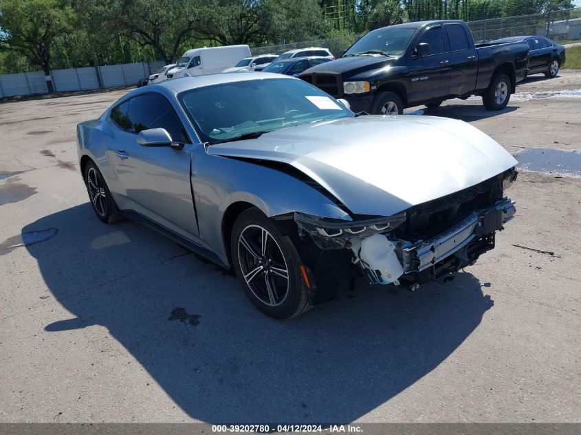 VIN 1FA6P8TH6R5106478 2024 FORD MUSTANG ECOBOOST FASTBACK