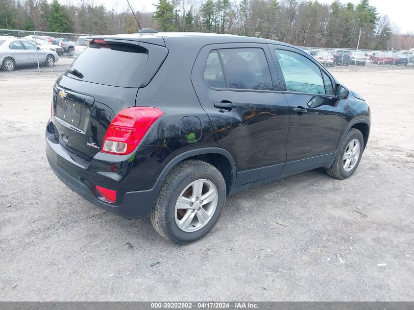 2021 Chevrolet Trax Awd Ls VIN: KL7CJNSB3MB344046 Lot: 39202802