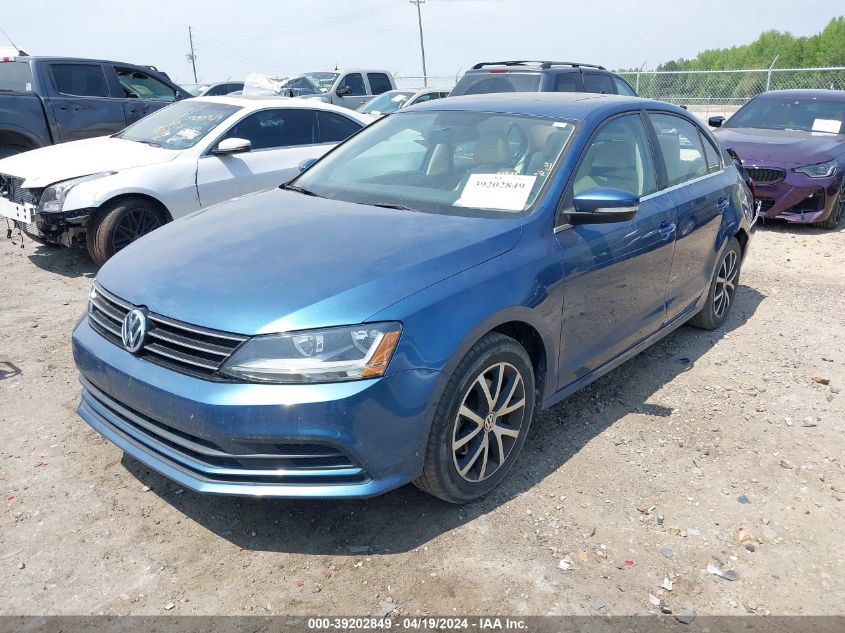 2017 Volkswagen Jetta 1.4T Se VIN: 3VWDB7AJ6HM276345 Lot: 39202849