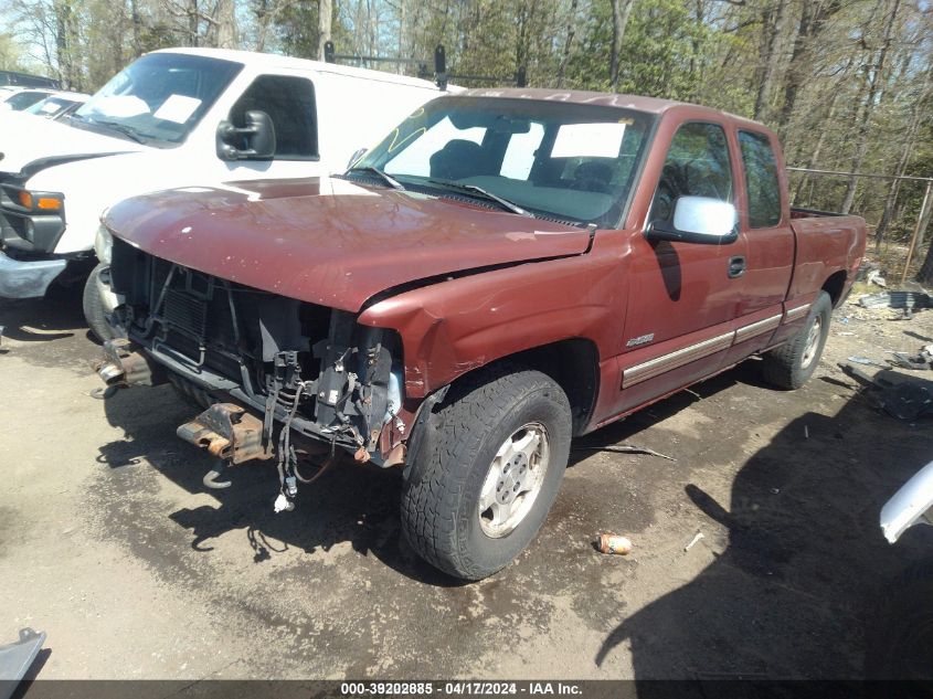 1999 Chevrolet Silverado 1500 Ls VIN: 2GCEK19TXX1173624 Lot: 39202885