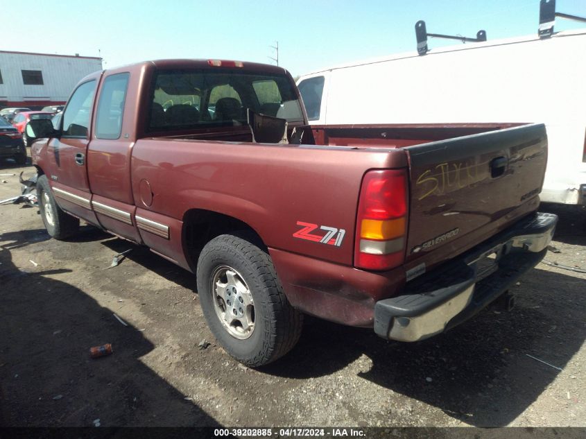 1999 Chevrolet Silverado 1500 Ls VIN: 2GCEK19TXX1173624 Lot: 39202885