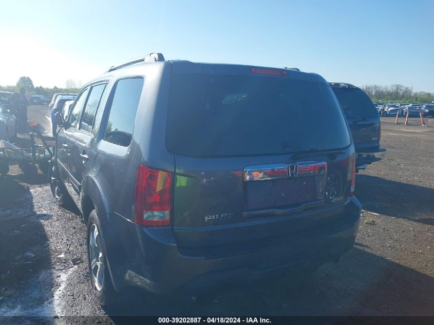 2015 Honda Pilot Ex VIN: 5FNYF4H49FB076200 Lot: 39236735