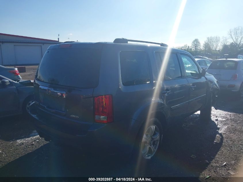 2015 Honda Pilot Ex VIN: 5FNYF4H49FB076200 Lot: 39236735