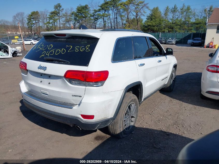 2019 Jeep Grand Cherokee Limited 4X4 VIN: 1C4RJFBG1KC687279 Lot: 39202959