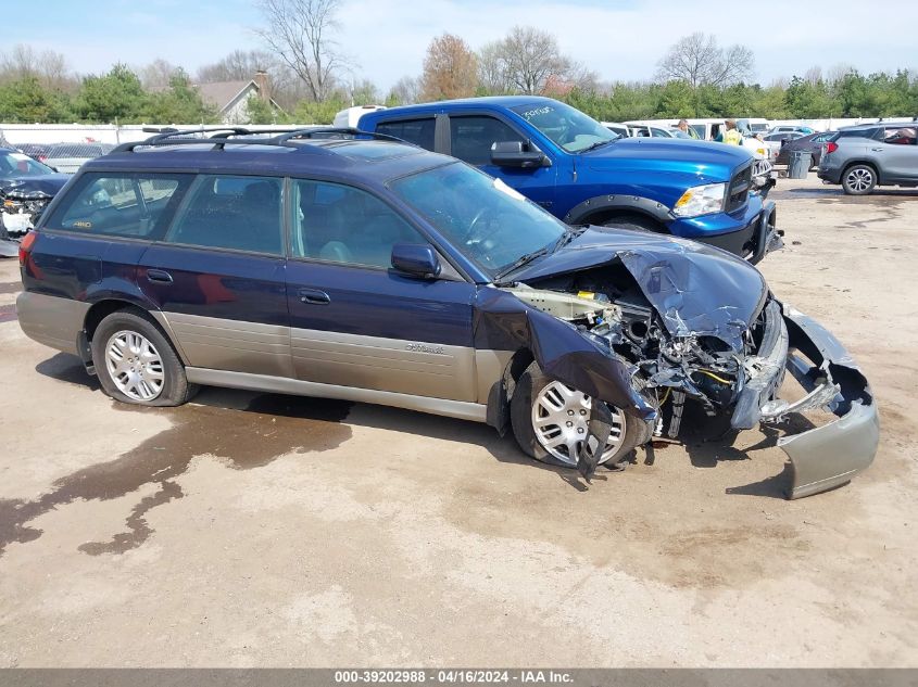 2004 Subaru Outback Limited VIN: 4S3BH686447627701 Lot: 39202988