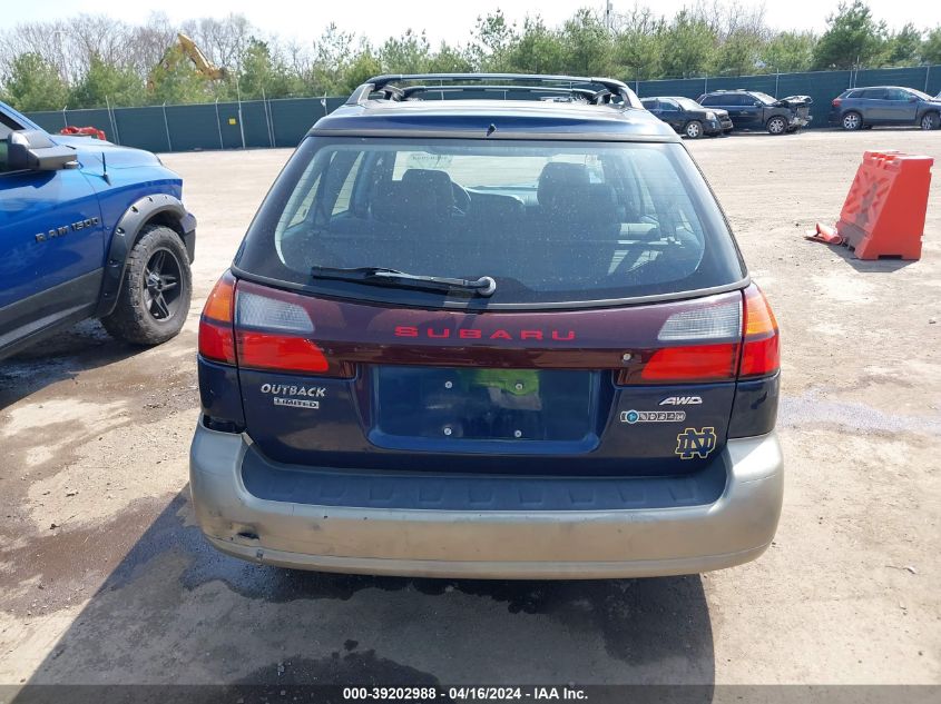 2004 Subaru Outback Limited VIN: 4S3BH686447627701 Lot: 39202988