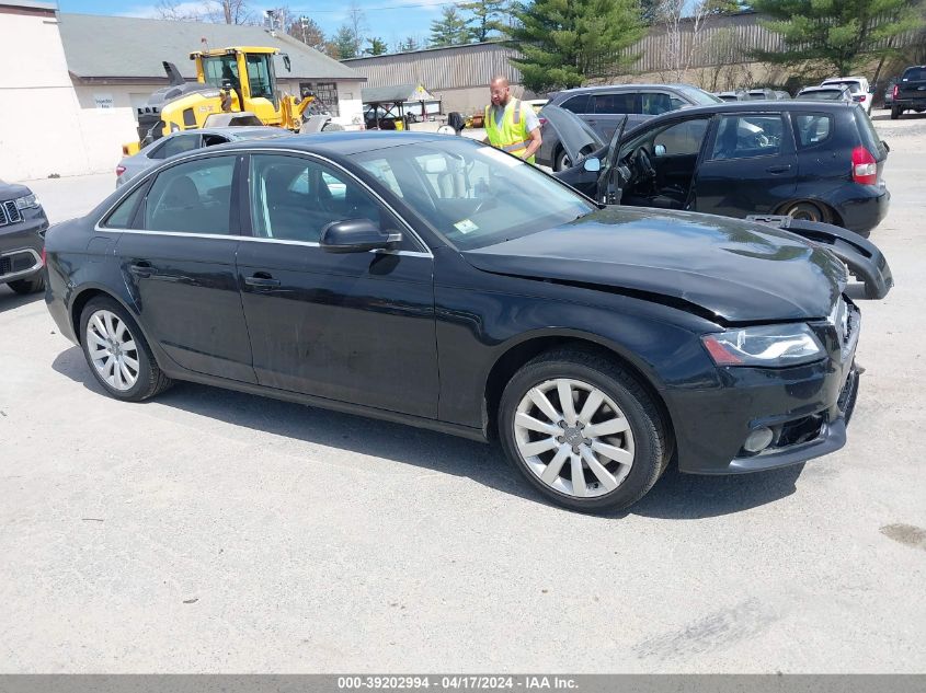 2011 Audi A4 2.0T Premium VIN: WAUFFAFL2BN027509 Lot: 51135404