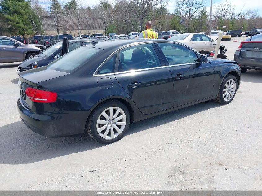 2011 Audi A4 2.0T Premium VIN: WAUFFAFL2BN027509 Lot: 51135404