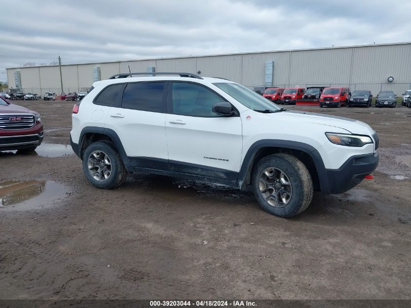 2019 Jeep Cherokee Trailhawk 4X4 VIN: 1C4PJMBX7KD369558 Lot: 39236297