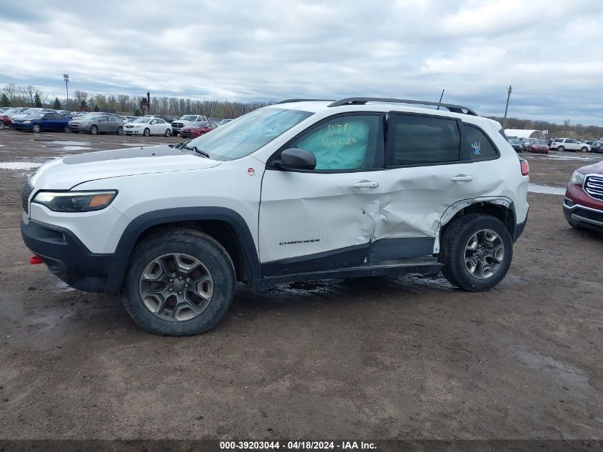 2019 Jeep Cherokee Trailhawk 4X4 VIN: 1C4PJMBX7KD369558 Lot: 39236297