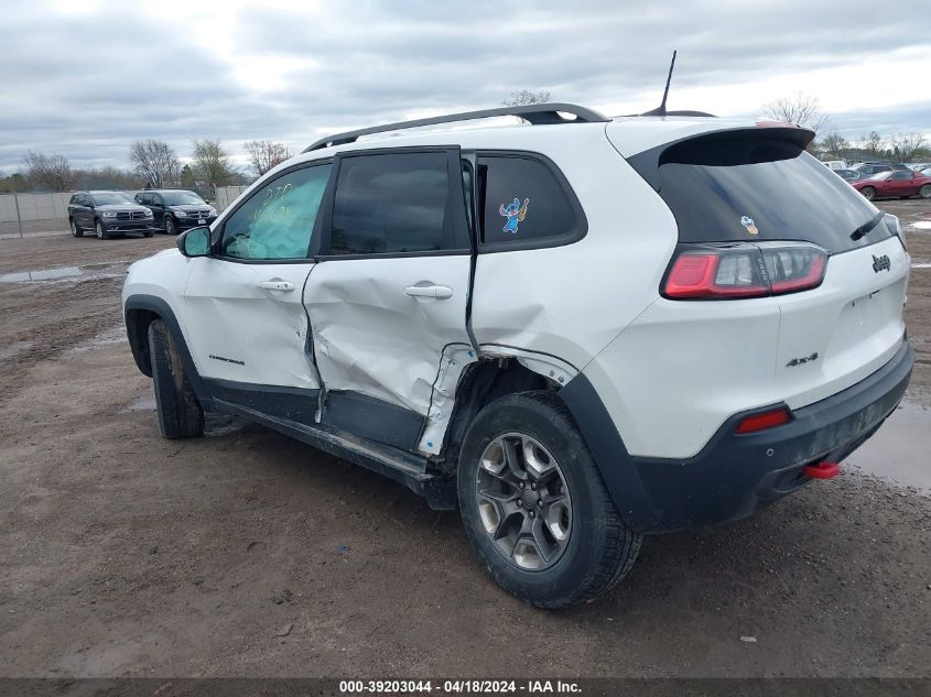 2019 Jeep Cherokee Trailhawk 4X4 VIN: 1C4PJMBX7KD369558 Lot: 39236297