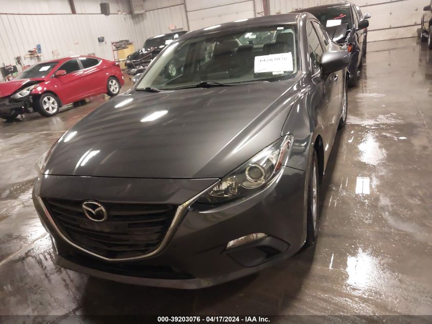 2016 Mazda Mazda3 I Sport VIN: 3MZBM1U75GM326360 Lot: 39203076