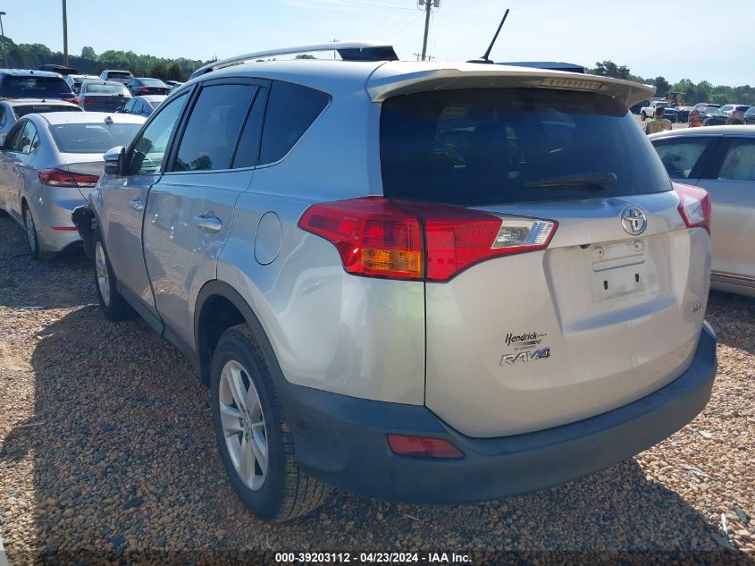 2014 Toyota Rav4 Xle VIN: 2T3WFREVXEW115791 Lot: 39203112