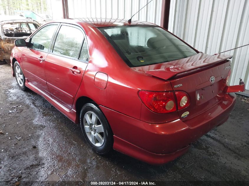 2005 Toyota Corolla S VIN: 2T1BR32E95C472266 Lot: 39203124