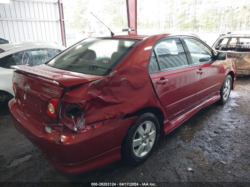 2005 Toyota Corolla S VIN: 2T1BR32E95C472266 Lot: 39203124