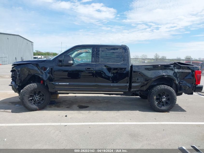 2022 Ford F-250 Lariat VIN: 1FT8W2BT7NED51471 Lot: 39203143