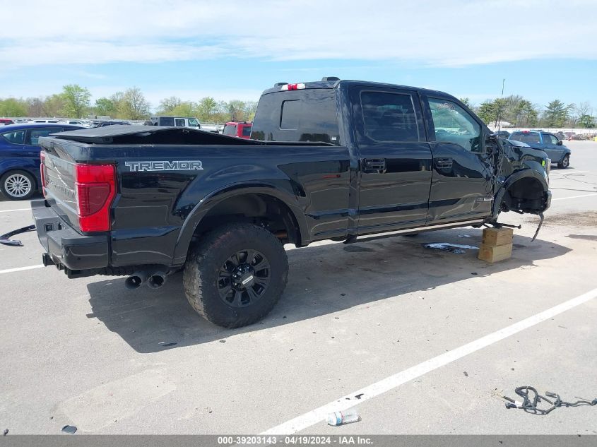 2022 Ford F-250 Lariat VIN: 1FT8W2BT7NED51471 Lot: 39203143