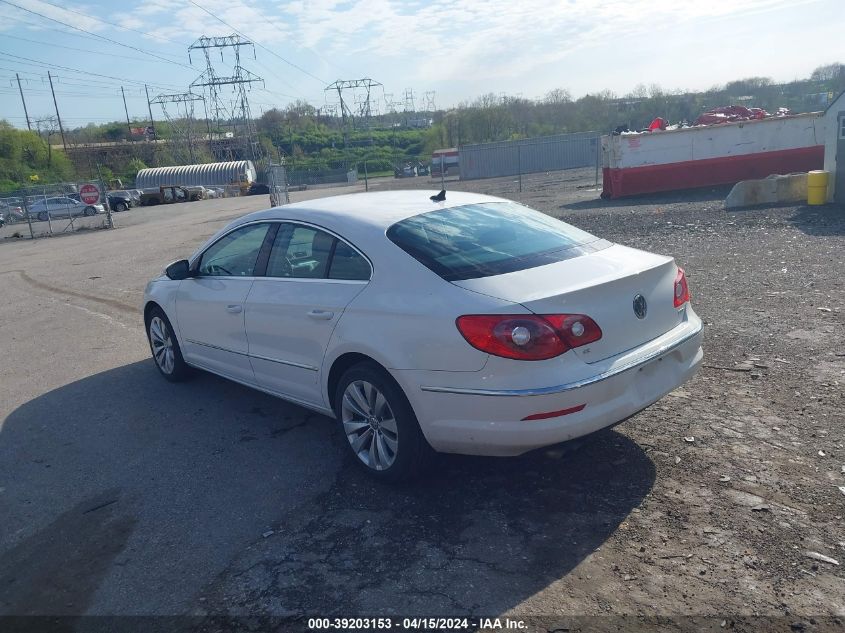 WVWMN7AN0CE514928 | 2012 VOLKSWAGEN CC