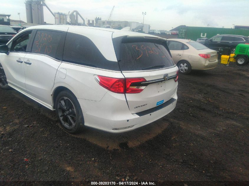 2023 Honda Odyssey Elite VIN: 5FNRL6H92PB030634 Lot: 39203170