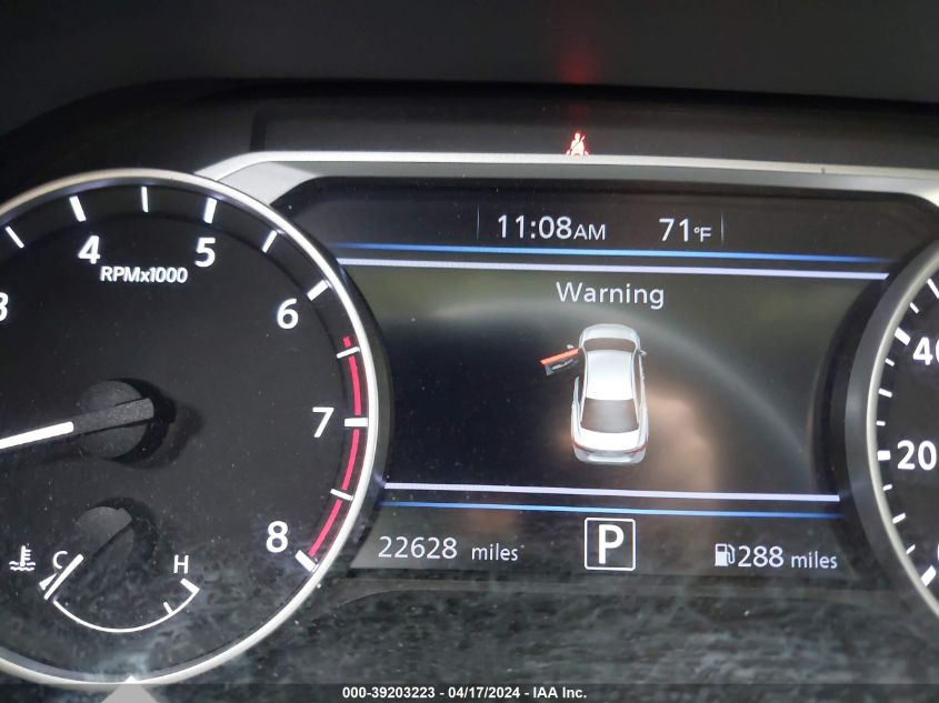 2022 Nissan Sentra Sr Xtronic Cvt VIN: 3N1AB8DV4NY319307 Lot: 39203223