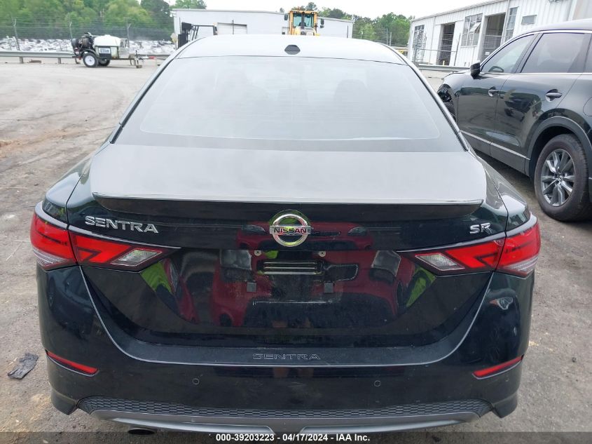 2022 Nissan Sentra Sr Xtronic Cvt VIN: 3N1AB8DV4NY319307 Lot: 39203223