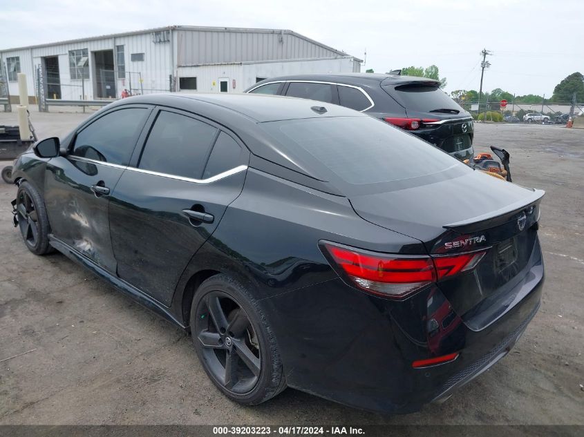 2022 Nissan Sentra Sr Xtronic Cvt VIN: 3N1AB8DV4NY319307 Lot: 39203223