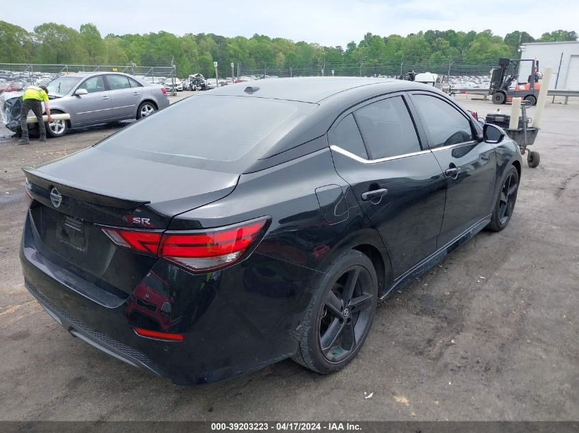 2022 Nissan Sentra Sr Xtronic Cvt VIN: 3N1AB8DV4NY319307 Lot: 39203223