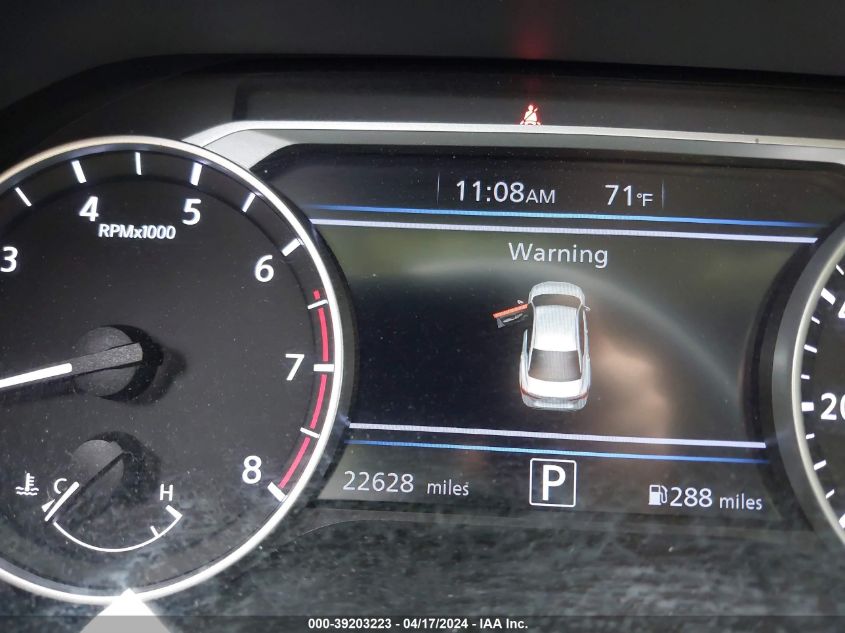 2022 Nissan Sentra Sr Xtronic Cvt VIN: 3N1AB8DV4NY319307 Lot: 39203223