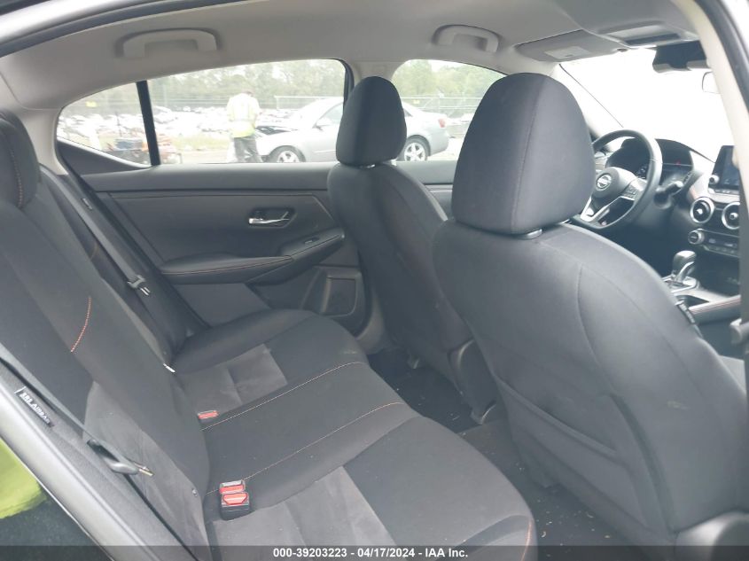 2022 Nissan Sentra Sr Xtronic Cvt VIN: 3N1AB8DV4NY319307 Lot: 39203223