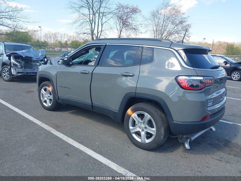 VIN 3C4NJDBNXPT539998 2023 JEEP COMPASS LATITUDE 4X4