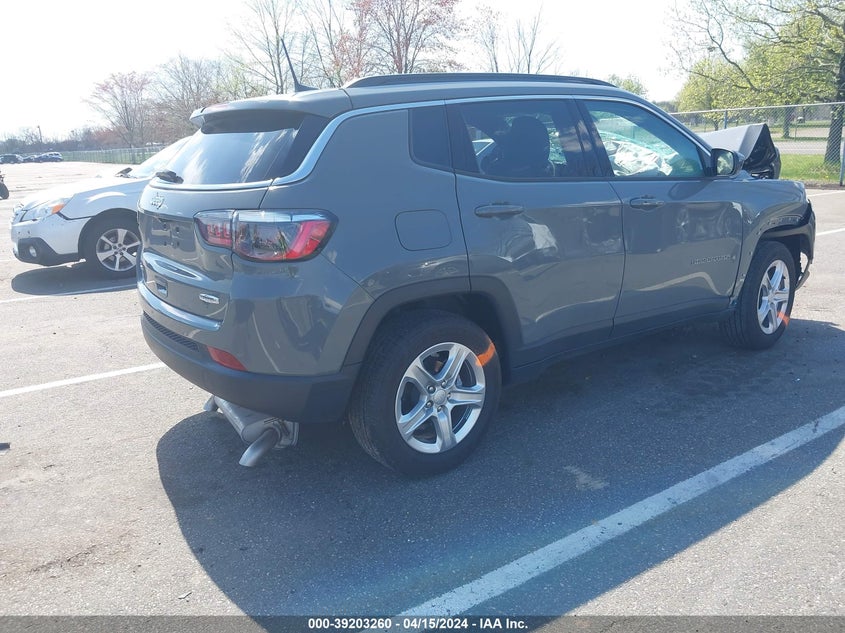 VIN 3C4NJDBNXPT539998 2023 JEEP COMPASS LATITUDE 4X4