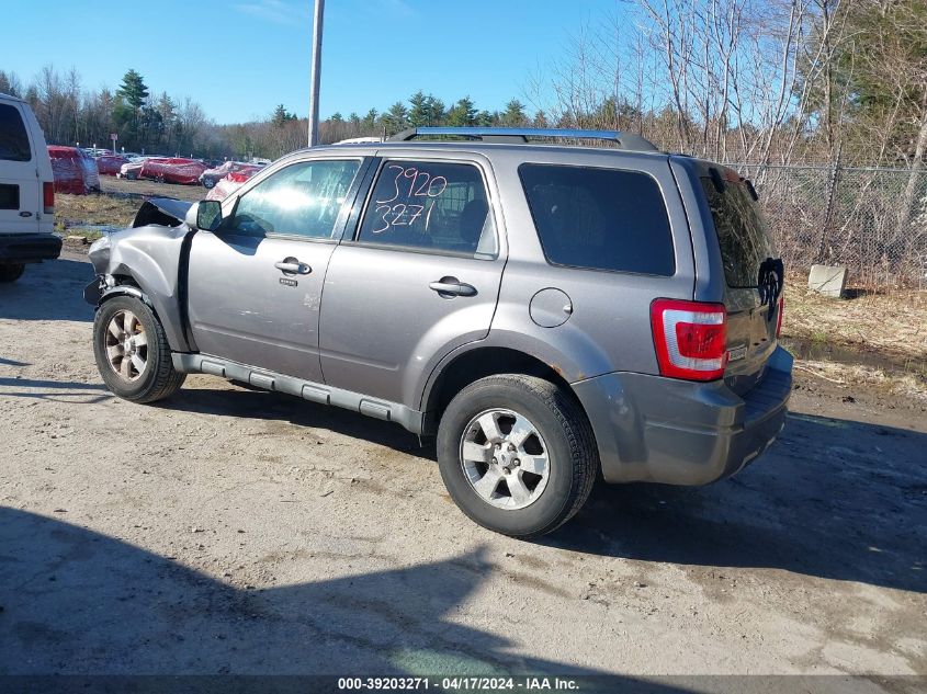 2010 Ford Escape Limited VIN: 1FMCU0E79AKC70868 Lot: 39203271