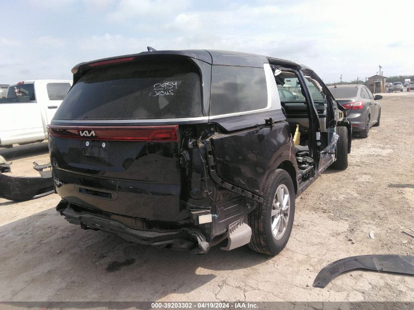 2023 Kia Carnival Mpv Lx Seat Package VIN: KNDNB4H35P6228346 Lot: 39203302