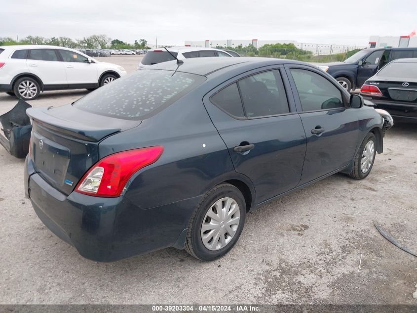 3N1CN7AP1FL831749 2015 Nissan Versa 1.6 S+