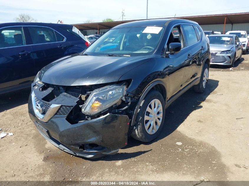 2016 Nissan Rogue S VIN: 5N1AT2MV2GC925140 Lot: 39203344